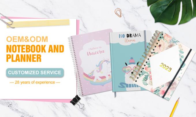 การพิมพ์ดอกไม้ โฟลยทอง หนังปกแข็ง จัดแผนสไพร่สําหรับหนังสือพิมพ์รายเดือนรายอาทิตย์รายวัน 0