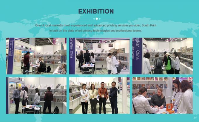 หนังสือพิมพ์ปกแข็ง CMYK โรงเรียนการพิมพ์ 10