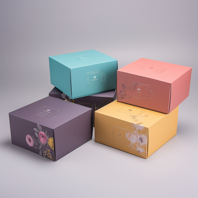 ขนาดที่กําหนดเอง กล่องบรรจุน้ําหอมสีสว่างกระจกกระจก Eco Friendly Skincare 10