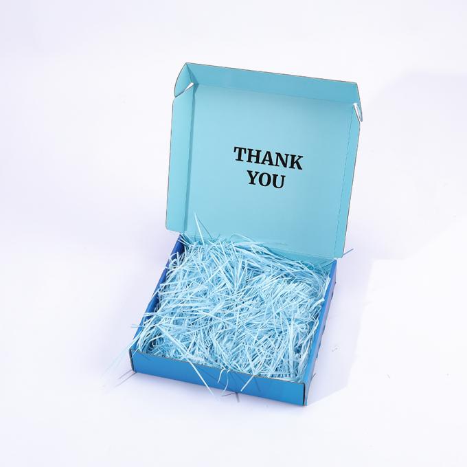กล่องเมลเลอร์พับได้ รีไซเคิล Custom Printed Box With Logo สําหรับของขวัญการสมัครสมาชิกกระดาษกระดาษ 7