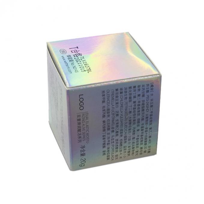 กระดาษเปล่าที่ไม่เป็นพิษ การดูแลผิว หน้า ครีม กล่องบรรจุ CMYK Pantone การพิมพ์สี 9
