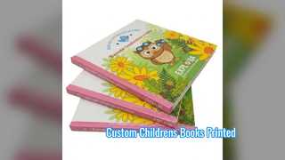 บริการพิมพ์หนังสือปกแข็งสำหรับเด็กตามสั่ง