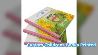 บริการพิมพ์หนังสือปกแข็งสำหรับเด็กตามสั่ง