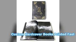 การพิมพ์หนังสือปกแข็งแบบกำหนดเอง คุณภาพสูง ราคาไม่แพง