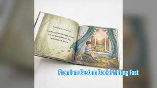 การพิมพ์หนังสือเด็กแบบกำหนดเองได้รวดเร็ว โซลูชั่นคุณภาพสูง