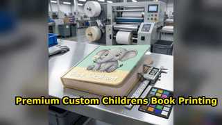 บริการพิมพ์หนังสือเด็กปกแข็งแบบกำหนดเอง
