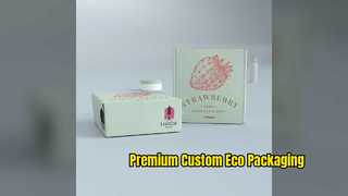 กล่องบรรจุภัณฑ์เครื่องสำอางเป็นมิตรกับสิ่งแวดล้อมแบบกำหนดเอง